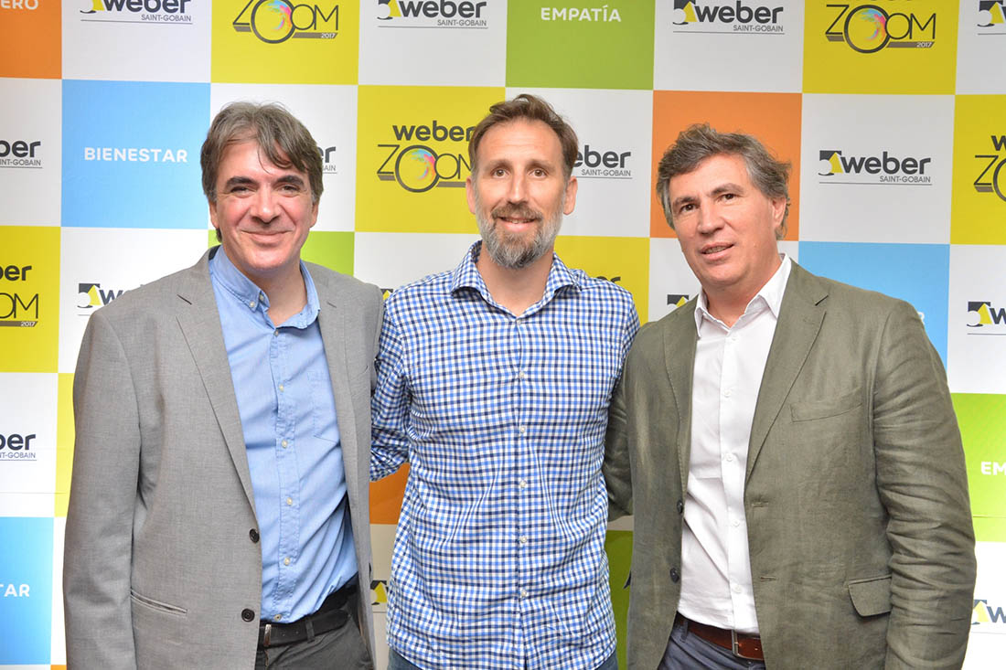  de izq a der. Sebastián Campanrio, Pepe Sánchez y Mariano Bo
